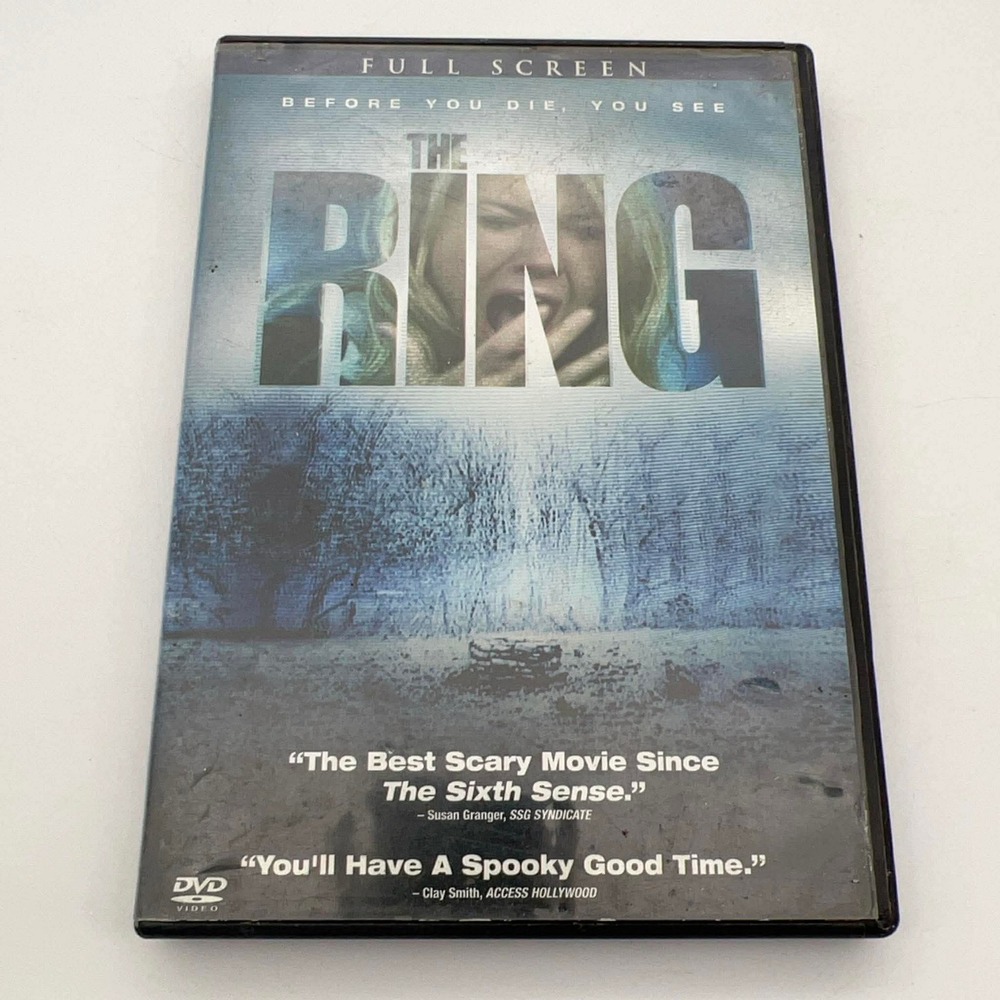 The Ring DVD Full Screen Edition 2002‎ Horror Movie Naomi Watts 90402